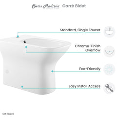 Swiss Madison Carré Bidet - SM-BD228 - The Home Selection