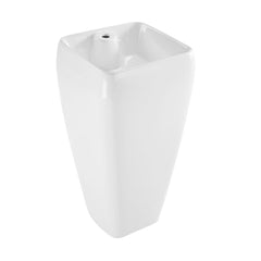 Swiss Madison Carré One-Piece Pedestal Sink - SM-PS311 - The Home Selection
