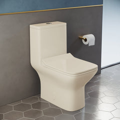 Swiss Madison Carré One-Piece Square Toilet Dual-Flush 1.1/1.6 gpf - SM-1T256 - The Home Selection