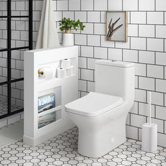 Swiss Madison Carré One-Piece Square Toilet Dual-Flush 1.1/1.6 gpf - SM-1T256 - The Home Selection