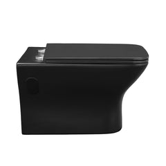 Swiss Madison Carré Wall-Hung Elongated Toilet Bowl - SM-WT455 - The Home Selection