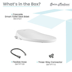 Swiss Madison Cascade Smart Toilet Seat Bidet - SM-STS21 - The Home Selection