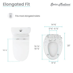 Swiss Madison Cascade Smart Toilet Seat Bidet - SM-STS21 - The Home Selection