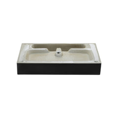 Swiss Madison Claire 30" Console Sink Matte Black Basin w/ Legs - SM-CS7 - The Home Selection