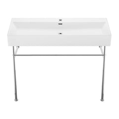 Swiss Madison Claire 40" Console Sink White Basin w/ Legs - SM-CS7 - The Home Selection