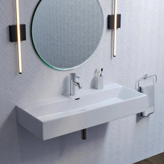 Swiss Madison Claire 40” Rectangle Wall-Mount Bathroom Sink - SM-WS335 - The Home Selection
