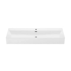 Swiss Madison Claire 40” Rectangle Wall-Mount Bathroom Sink - SM-WS335 - The Home Selection