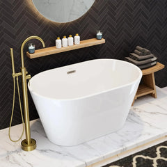 Swiss Madison Claire 48" Freestanding Bathtub - SM-FB550 - The Home Selection