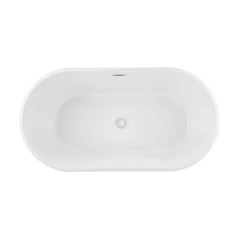 Swiss Madison Claire 60" Freestanding Bathtub - SM-FB590 - The Home Selection