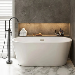 Swiss Madison Claire 60" Freestanding Bathtub - SM-FB590 - The Home Selection