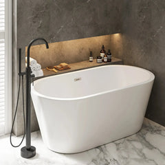 Swiss Madison Claire 60" Freestanding Bathtub - SM-FB590 - The Home Selection
