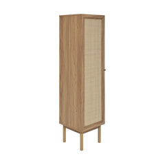 Swiss Madison Classé 15" W x 60" H x 15" D Linen Cabinet in Oak - SM-BC101 - The Home Selection