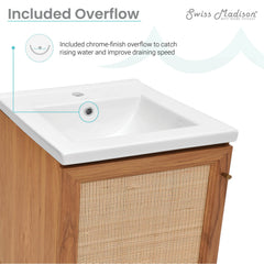 Swiss Madison Classé 18" Bathroom Vanity - SM-BV661 - The Home Selection