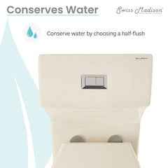 Swiss Madison Classé One-Piece Elongated Toilet Dual-Flush 1.1/1.6 gpf - SM-1T117 - The Home Selection