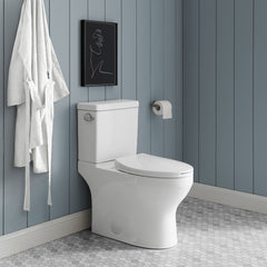 Swiss Madison Classé Two-Piece Elongated Toilet Side Flush 1.28 gpf - SM-2T130 - The Home Selection