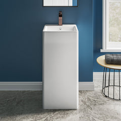Swiss Madison Concorde One-Piece Pedestal Sink - SM-PS312 - The Home Selection