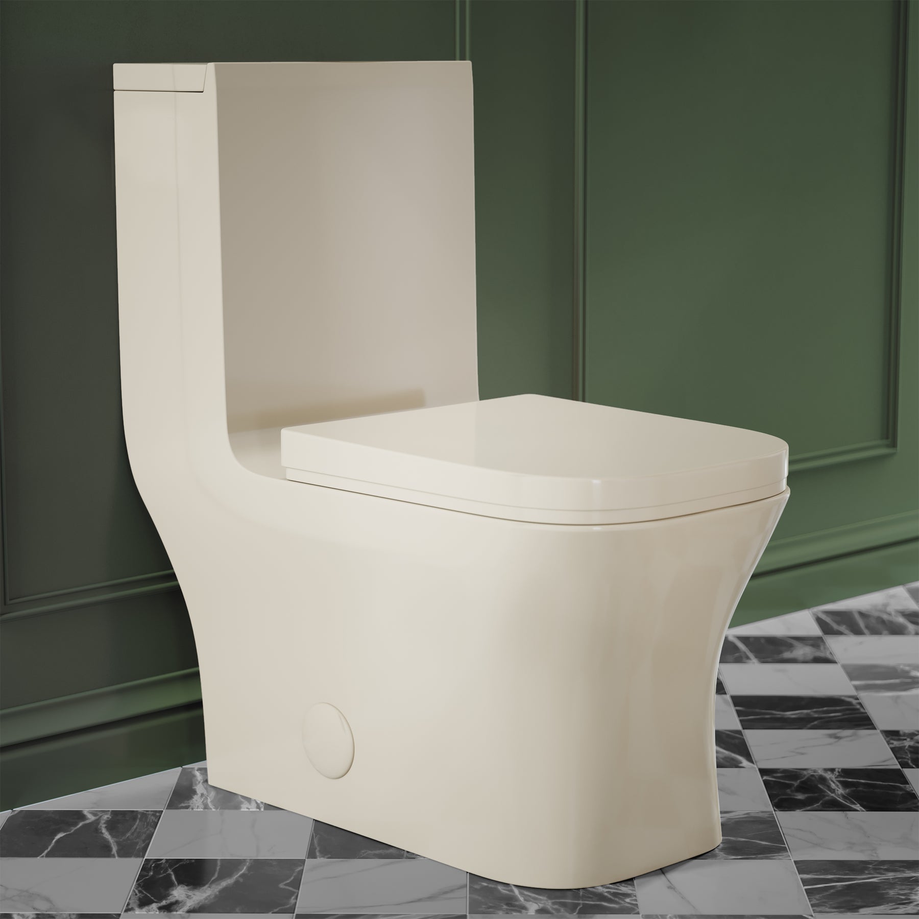 Swiss Madison Concorde One-Piece Square Toilet Dual-Flush 1.1/1.6 gpf - SM-1T106 - The Home Selection