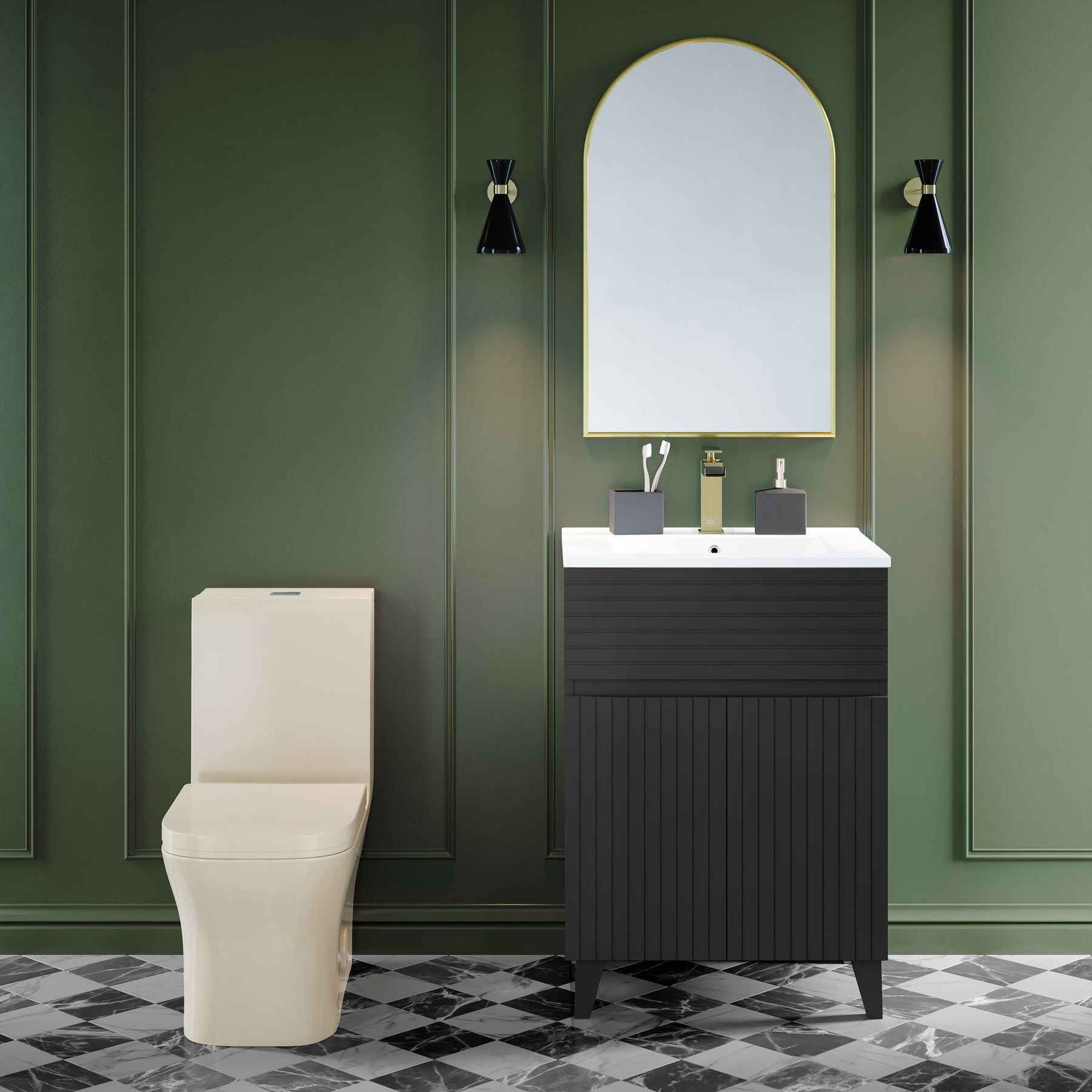 Swiss Madison Concorde One-Piece Square Toilet Dual-Flush 1.1/1.6 gpf - SM-1T106 - The Home Selection