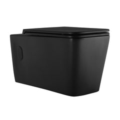 Swiss Madison Concorde Wall-Hung Square Toilet Bowl - SM-WT442 - The Home Selection