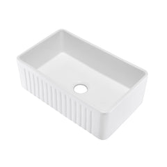 Swiss Madison Delice 30" x 18" Ceramic Farmhouse Kitchen Sink - SM-KS243 - The Home Selection
