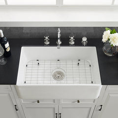 Swiss Madison Delice 30" x 18" Ceramic Farmhouse Kitchen Sink - SM-KS243 - The Home Selection