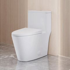Swiss Madison Dreux One Piece Elongated Dual Flush Toilet with 0.95/1.26 GPF - SM-1T181 - The Home Selection