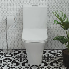 Swiss Madison Eclair One-Piece Square Toilet Dual-Flush 0.8/1.28 gpf - SM-1T288 - The Home Selection