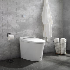 Swiss Madison Hugo Intelligent Tankless Elongated Toilet, Touchless Vortex™ Dual-Flush 1.1/1.6 gpf - SM-ST040 - The Home Selection