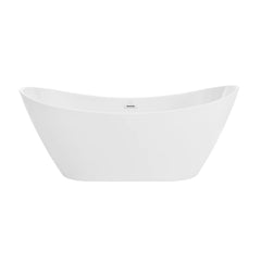 Swiss Madison Ivy 60" Double Slipper Freestanding Bathtub - SM-FB562 - The Home Selection