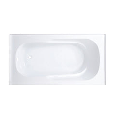 Swiss Madison Ivy 60" X 30" Left-Hand Drain Alcove Bathtub with Apron - SM-AB545 - The Home Selection