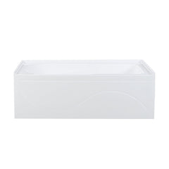Swiss Madison Ivy 60" X 30" Left-Hand Drain Alcove Bathtub with Apron - SM-AB545 - The Home Selection