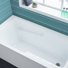 Swiss Madison Ivy 60" X 30" Right-Hand Drain Alcove Bathtub with Apron - SM-AB546 - The Home Selection