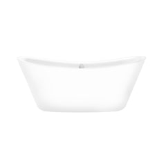 Swiss Madison Ivy 67" Double Slipper Freestanding Bathtub - SM-FB572 - The Home Selection