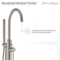 Swiss Madison Ivy Freestanding Bathtub Faucet - SM-FF11 - The Home Selection