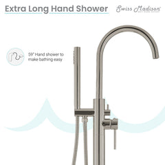 Swiss Madison Ivy Freestanding Bathtub Faucet - SM-FF11 - The Home Selection