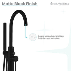 Swiss Madison Ivy Freestanding Bathtub Faucet - SM-FF11 - The Home Selection