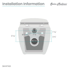 Swiss Madison Ivy Wall-Hung Elongated Toilet Bowl - SM-WT450 - The Home Selection