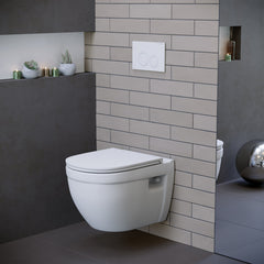 Swiss Madison Ivy Wall-Hung Elongated Toilet Bowl - SM-WT450 - The Home Selection