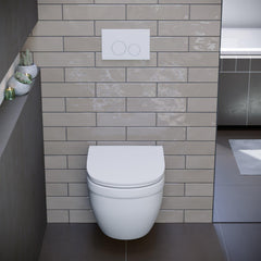 Swiss Madison Ivy Wall-Hung Elongated Toilet Bowl - SM-WT450 - The Home Selection