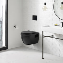 Swiss Madison Ivy Wall-Hung Elongated Toilet Bowl - SM-WT450 - The Home Selection