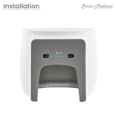 Swiss Madison Ivy Wall-Mount Sink - SM-WS324 - The Home Selection