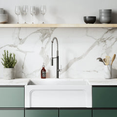 Swiss Madison Lyon 30 x 18 Fireclay, Single Basin, Farmhouse Kitchen Sink - SM-KS27 - The Home Selection