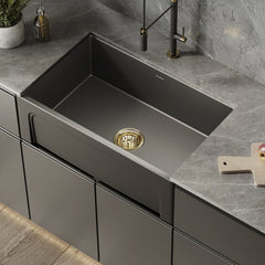 Swiss Madison Lyon 30 x 18 Fireclay, Single Basin, Farmhouse Kitchen Sink - SM-KS27 - The Home Selection