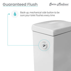 Swiss Madison Monaco Hugo One-Piece Elongated Toilet Touchless Dual-Flush 1.1/1.6 gpf - SM-1T265 - The Home Selection