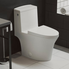 Swiss Madison Monaco Hugo One-Piece Elongated Toilet Touchless Dual-Flush 1.1/1.6 gpf - SM-1T265 - The Home Selection