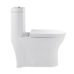 Swiss Madison Monaco One-Piece Elongated Toilet Dual-Flush 1.1/1.6 gpf - SM-1T108 - The Home Selection