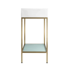 Swiss Madison Pierre 24 Single, Freestanding, Open Shelf, Metal Frame Bathroom Vanity - SM-BV71 - The Home Selection