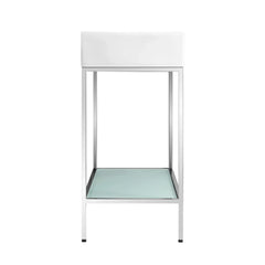 Swiss Madison Pierre 24 Single, Freestanding, Open Shelf, Metal Frame Bathroom Vanity - SM-BV71 - The Home Selection