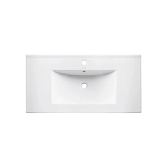 Swiss Madison Pierre 30 Single, Open Shelf, Metal Frame Bathroom Vanity - SM-BV556 - The Home Selection