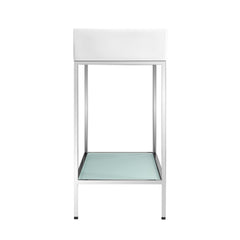 Swiss Madison Pierre 32 Single, Freestanding, Open Shelf, Metal Frame Bathroom Vanity - SM-BV72 - The Home Selection